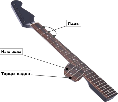 Лады и накладка